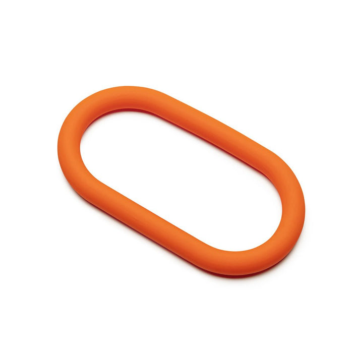 9 (229 mm) Silicone Hefty Wrap Ring Orange - SexToy.com