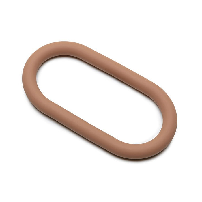 9 (229 mm) Silicone Hefty Wrap Ring Skintone 3 - SexToy.com