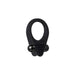 Adam & Eve Adam's Deluxe Penis Ring Sampler - Black/Smoke - SexToy.com