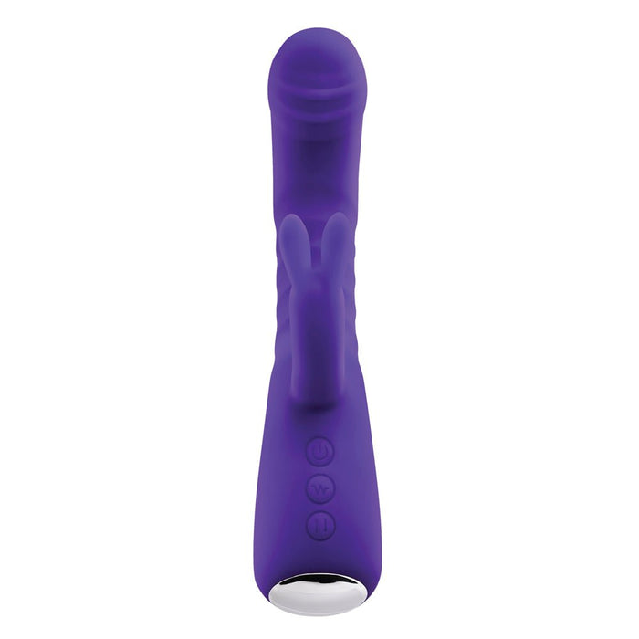 Adam & Eve Eve's Posh Thrusting Warming Rabbit - Purple - SexToy.com