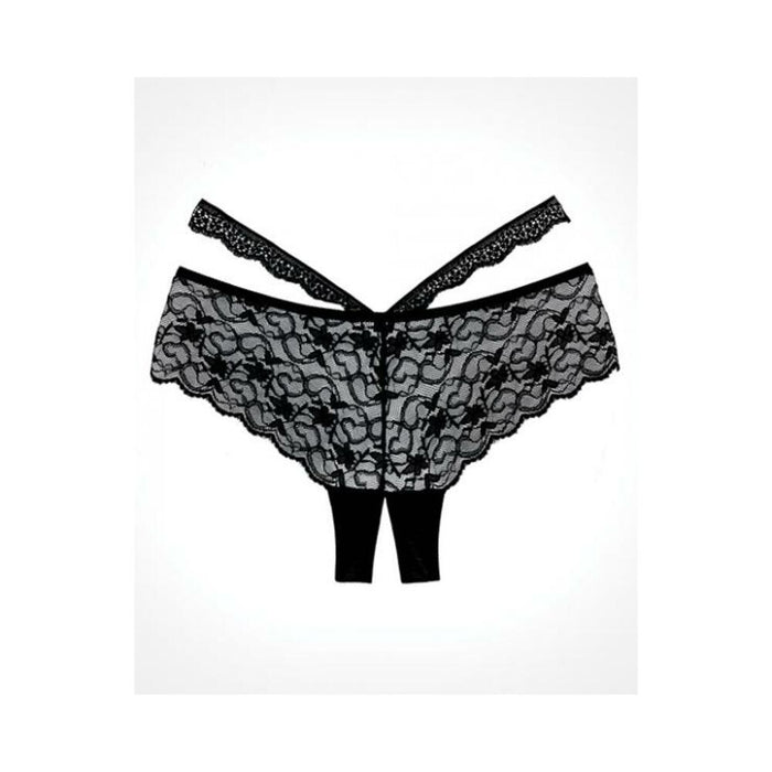 Adore Heartbreaker Panty Black O/S - SexToy.com