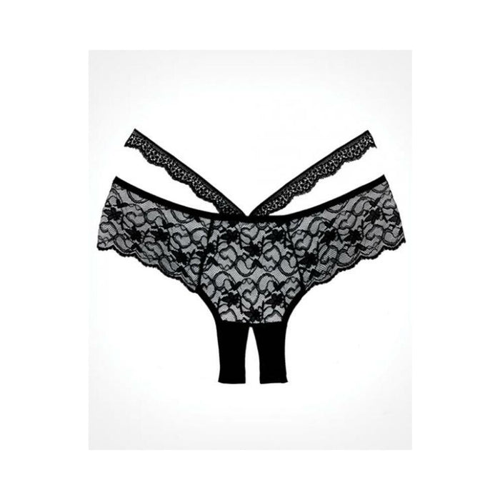 Adore Heartbreaker Panty Black O/S - SexToy.com