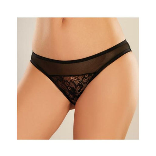 Adore Just A Rumor Panty Black O/s - SexToy.com