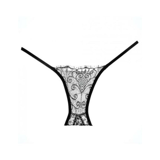 Adore Lace Enchanted Belle Panty Black O/S - SexToy.com