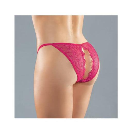 Adore Lace Enchanted Belle Panty Hot Pink O/s - SexToy.com