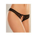 Adore Mirabelle Plum Panty Black O/S - SexToy.com