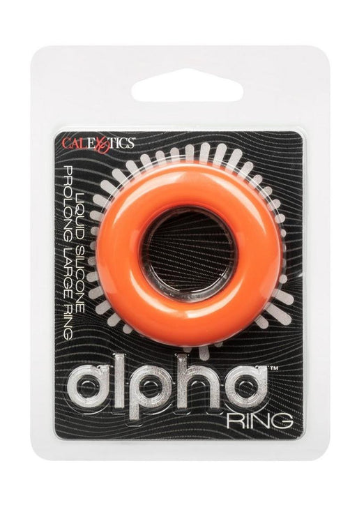 Alpha Prolong Large Ring Orange - SexToy.com