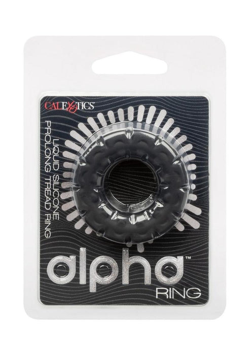 Alpha Prolong Tread Ring Black - SexToy.com