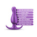 Anal Adventures Matrix Quantum Plug Galactic Purple - SexToy.com