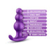 Anal Adventures Matrix Supernova Plug Galactic Purple - SexToy.com