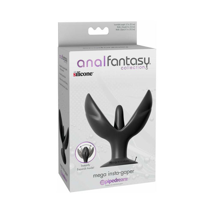 Anal Fantasy Mega Insta Gaper Black Plug - SexToy.com