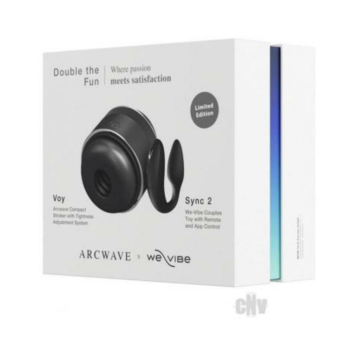 Arcwave Double The Fun - Voy + We-vibe Sync 2 Black - SexToy.com