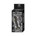 Ass-sation Remote Vibrating Metal Anal Pleaser Black - SexToy.com