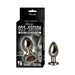 Ass-sation Remote Vibrating Metal Plug Silver | SexToy.com