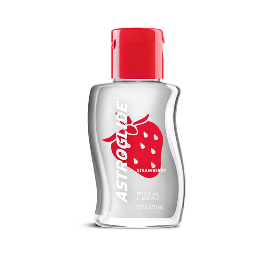 Astroglide Strawberry Flavored Lubricant 2.5oz | SexToy.com