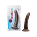 Au Naturel Jack Dildo 7 In. Chocolate - SexToy.com