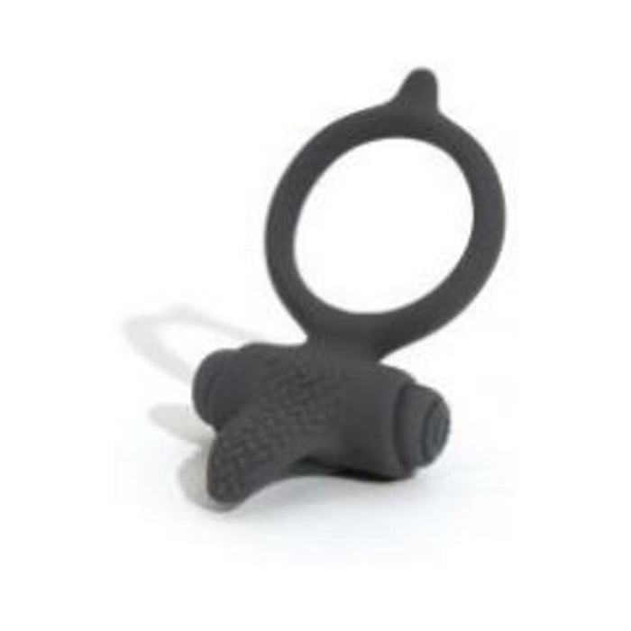 B Swish Bcharmed Basic Vibrating Cock Ring Slate - SexToy.com