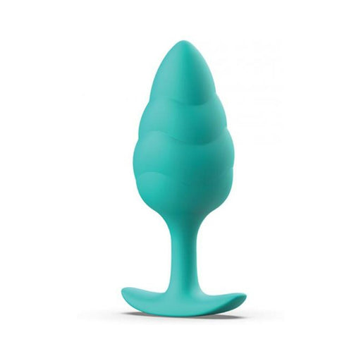 B Swish Bfilled Basic Plus Wave Anal Plug Seafoam - SexToy.com