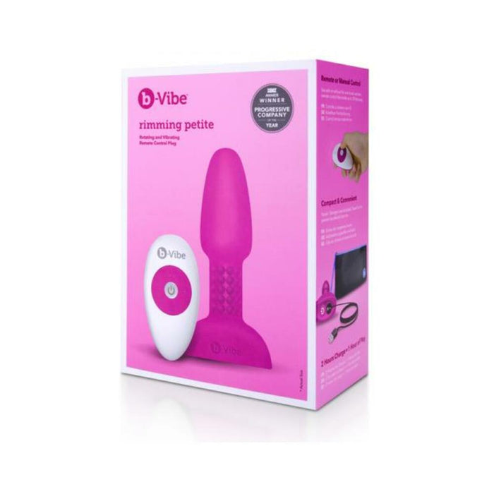 B-vibe Rimming Petite Fuchsia - SexToy.com