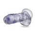 B Yours Plus Hearty N' Hefty 9 In. Dildo With Balls & Suction Cup Clear - SexToy.com