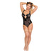 Balconette Teddy & Cat Ears Black Medium - SexToy.com