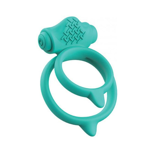 Bcharmed Basic Plus Sea Foam Vibrating Cock Ring - SexToy.com