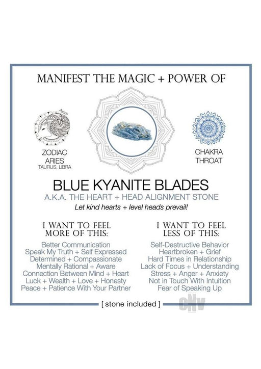 Blue Kyanite Blades - SexToy.com