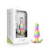 Blush Avant Kaleido Silicone Plug - Lime - SexToy.com