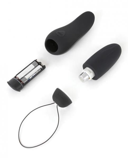 Bnaughty Deluxe Unleashed Wireless Bullet Vibrator Black | SexToy.com