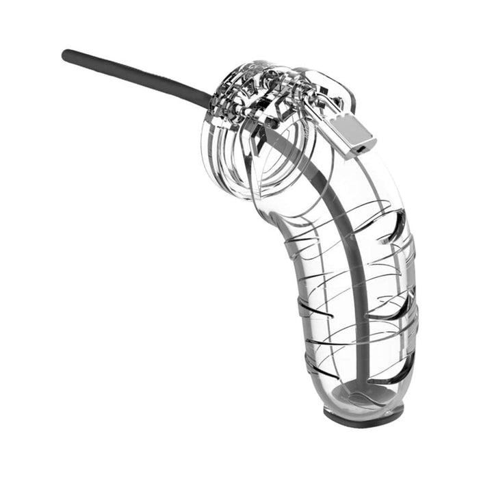 Cage With Silicone Urethal Sounding 17 - Transparent | SexToy.com