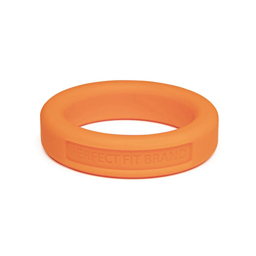 Classic 1.4 (36 mm) Silicone Med. Stretch Penis Ring Orange - SexToy.com