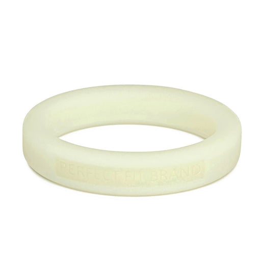 Classic 1.75 (44 mm) Silicone Med. Stretch Penis Ring Glow In The Dark - SexToy.com