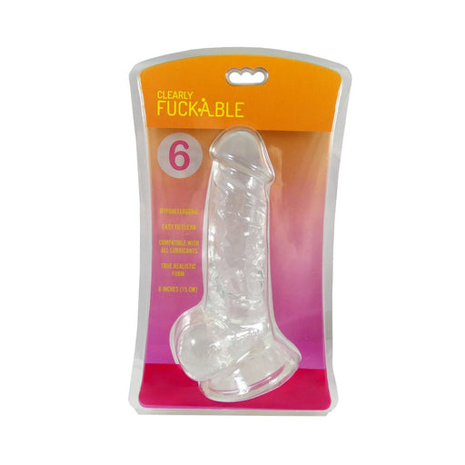 Clearly Fuckable 6 Dildo - SexToy.com