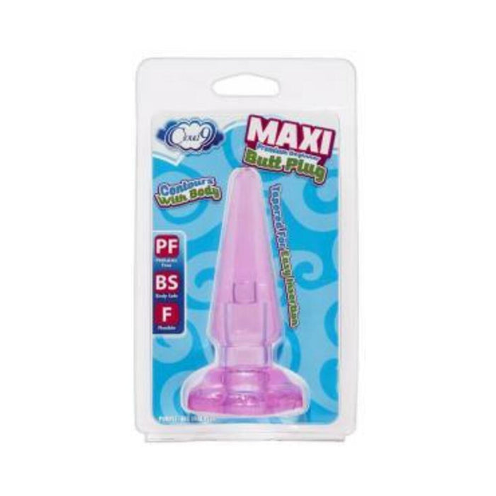 Cloud 9 Maxi Butt Plug Purple - SexToy.com