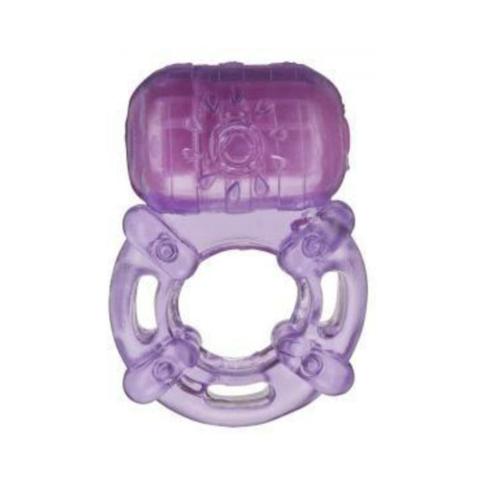 Cloud 9 Pleasure Tickler 5 Speed Ring Purple - SexToy.com