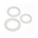 Cloud 9 Pro Sensual Silicone Cock Ring 3 Pack Clear - SexToy.com