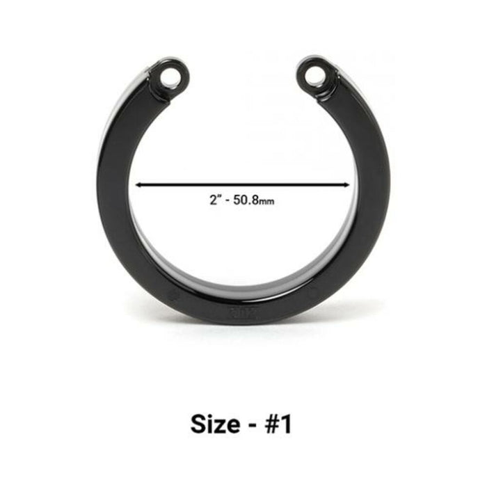 Cock Cage U-ring #1 - Black - SexToy.com