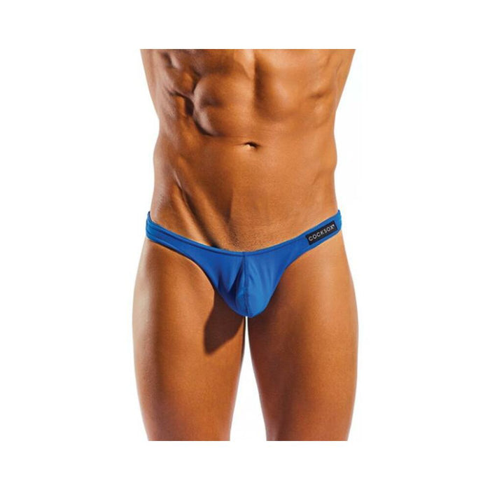 Cocksox Enhancing Pouch Thong Electro Blue Lg - SexToy.com