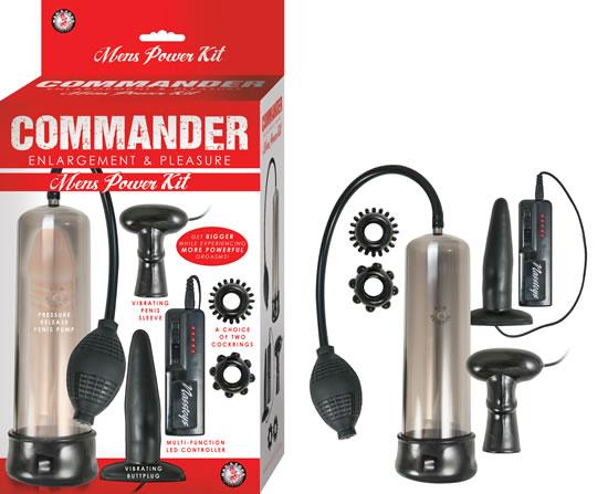 Commander Men's Power Kit Black | SexToy.com