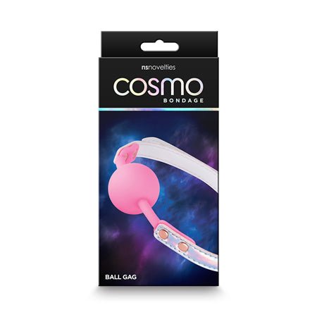 Cosmo Bondage Ball Gag - Rainbow - SexToy.com