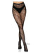 Cracked Fishnet Tights Os Black - SexToy.com