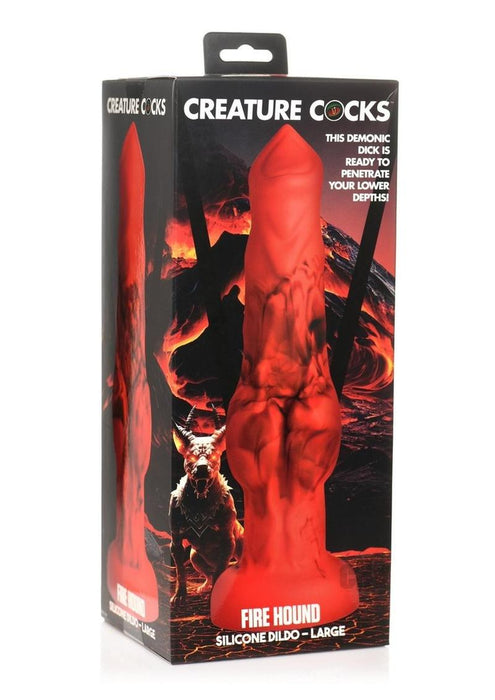 Creature Cocks Fire Hound Large - SexToy.com