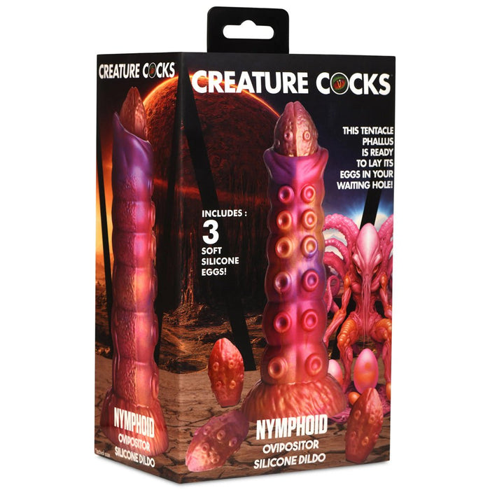 Creature Cocks Nymphoid Ovipositor Silicone Dildo - SexToy.com