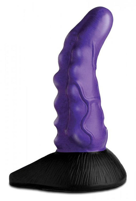 Creature Cocks Orion Invader Veiny Space Alien Silicone Dildo - Purple/Black - SexToy.com