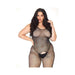 Crystalized Tank Bodystocking 1x-2x Blac - SexToy.com