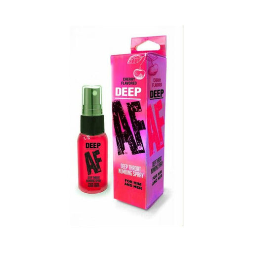 Deep AF Numbing Throat Spray Cherry | SexToy.com