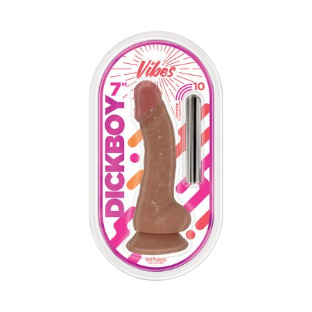 Dickboy Vibes Caramel Lovers Multi-Speed Rechargeable Bullet 7in - SexToy.com