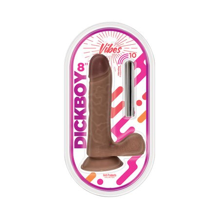 Dickboy Vibes Chocolate Lovers Multi-Speed Rechargeable Bullet 8in - SexToy.com