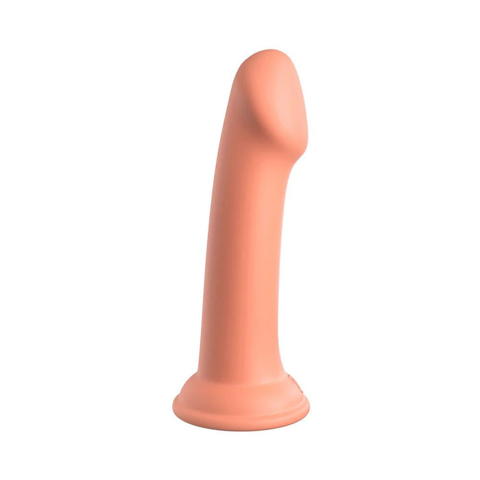 Dillio Platinum Big Hero Silicone Dildo 6 In. Peach - SexToy.com