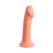 Dillio Platinum Big Hero Silicone Dildo 6 In. Peach - SexToy.com